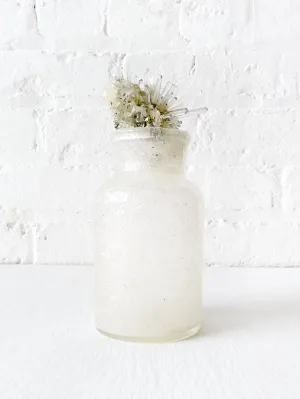 10% SALE Curiosity Jewelry Display Quartz Crystal Cluster in Magic Metallic Mica Bottle
