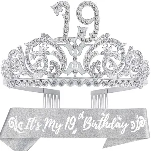 19th Birthday, 19th Birthday Decorations for Girls, 19th Birthday Gift,19th Birthday