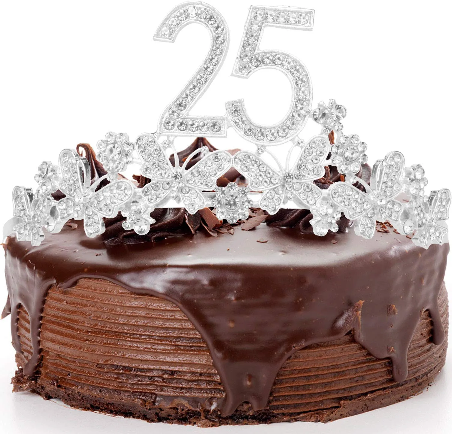 25th Birthday Gifts for Women, 25th Birthday Tiara and Sash, Its My 25th Birthday Sash