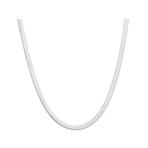 3.1mm Width Herringbone Snake Chain Necklace
