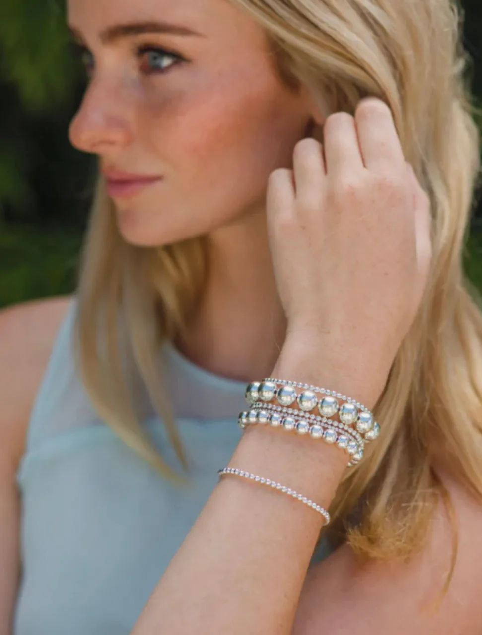 7mm Sterling Silver Bracelet