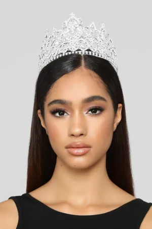 A Queen Is Never Late Tiara - Silver