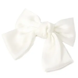 Accessorize London Women's White Hearts Bow Barette