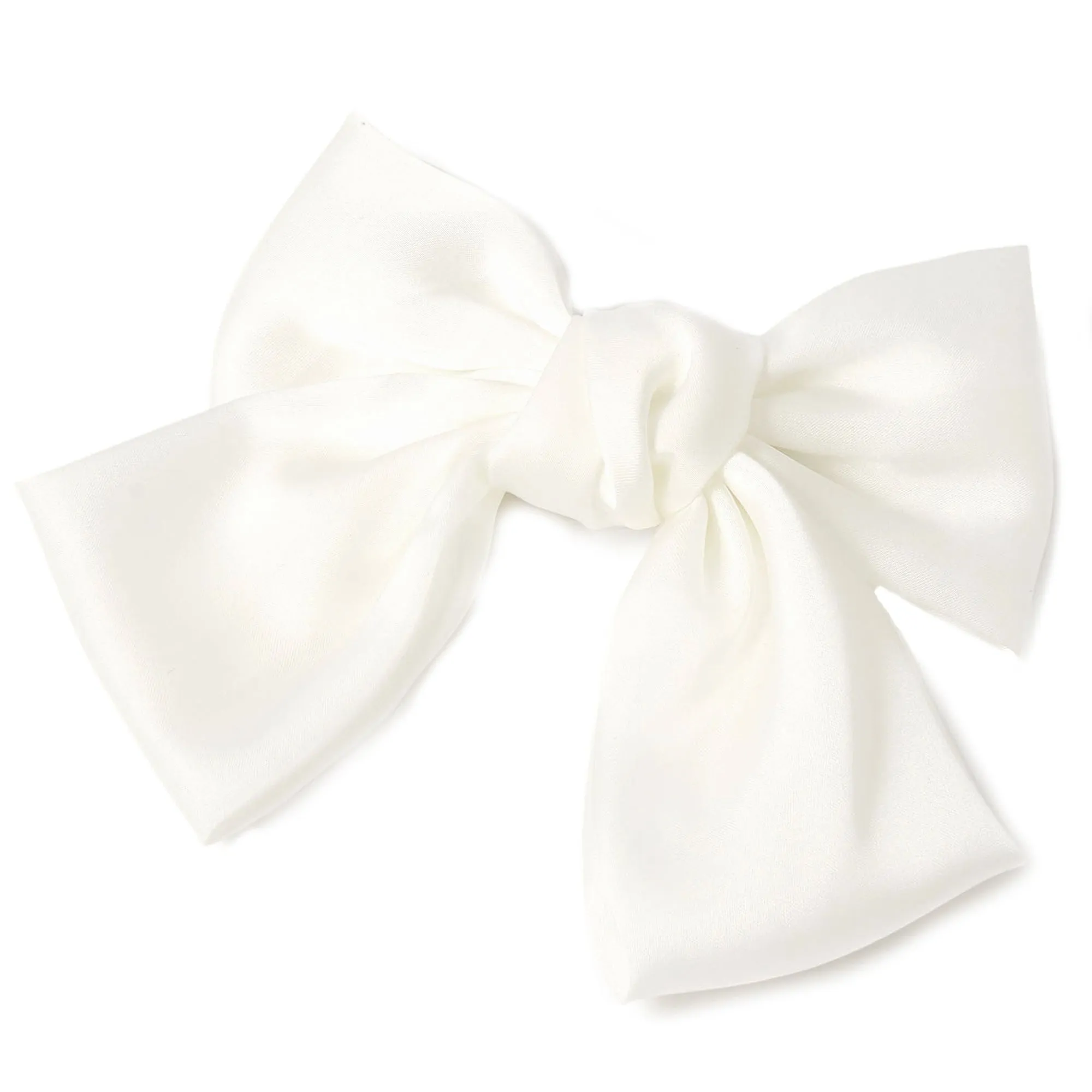 Accessorize London Women's White Hearts Bow Barette
