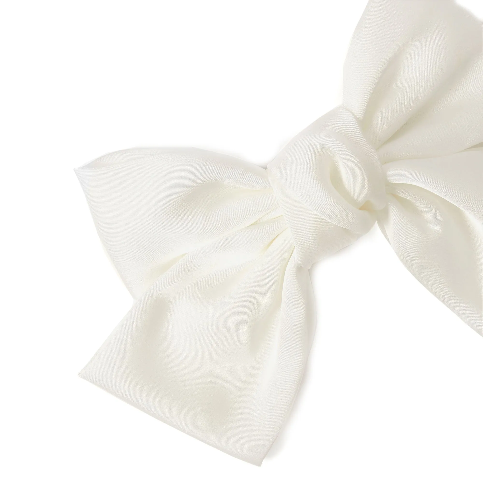 Accessorize London Women's White Hearts Bow Barette