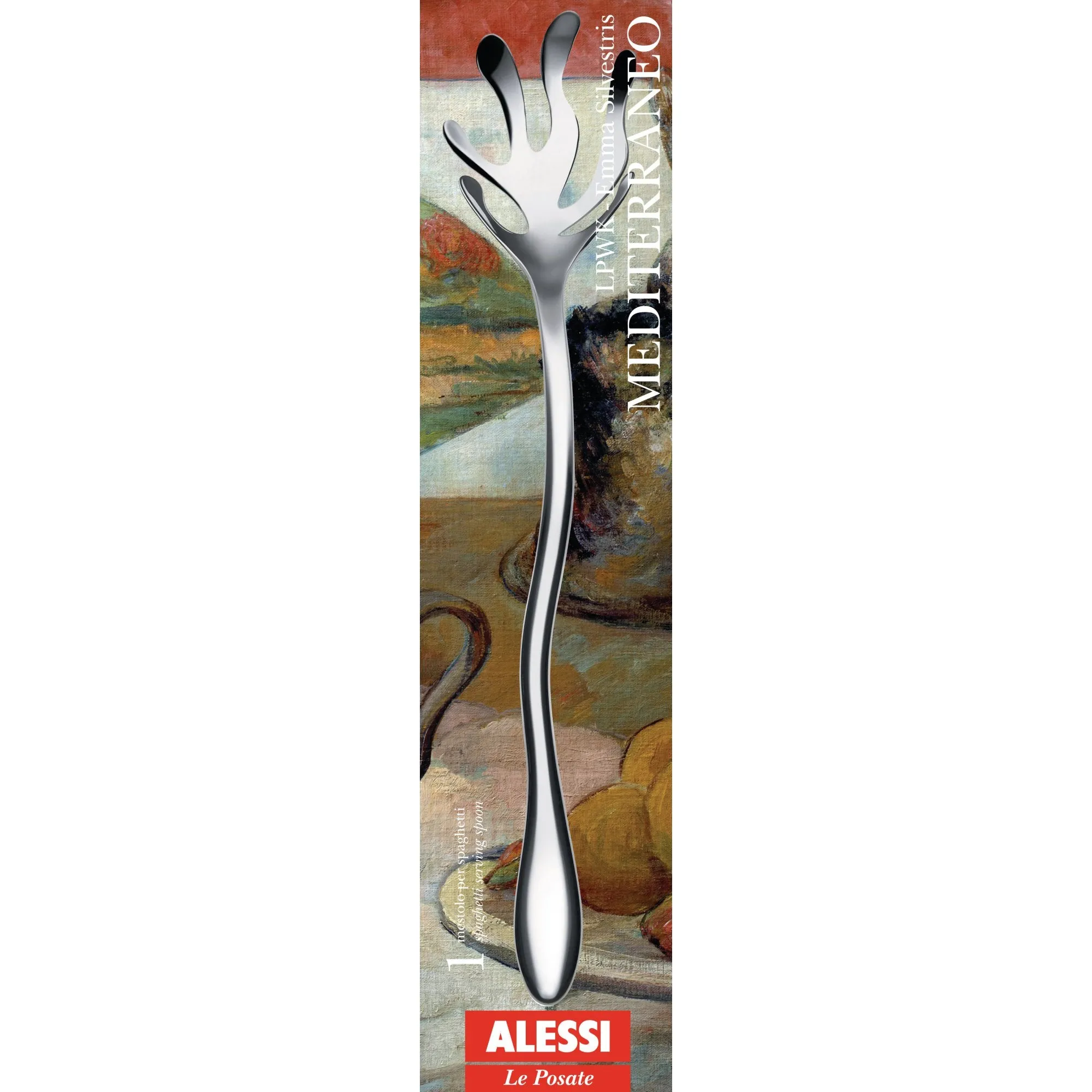 Alessi Mediterraneo Spaghetti Serving Spoon