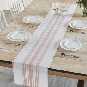 Antique White Stripe Coral Indoor/Outdoor Runner 12x72"