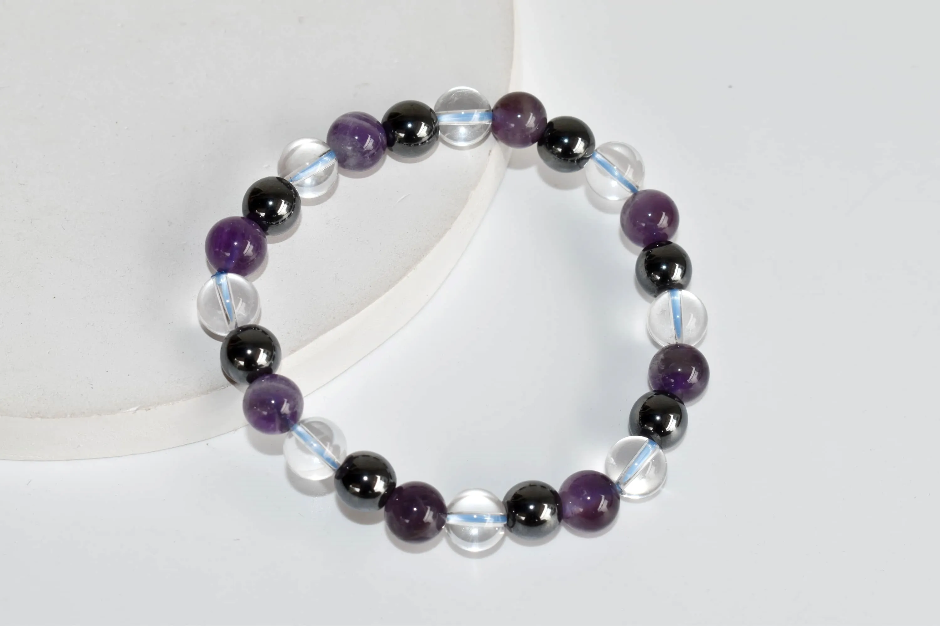Aquarius Zodiac Crystal Bracelet, Aquarius Gifts