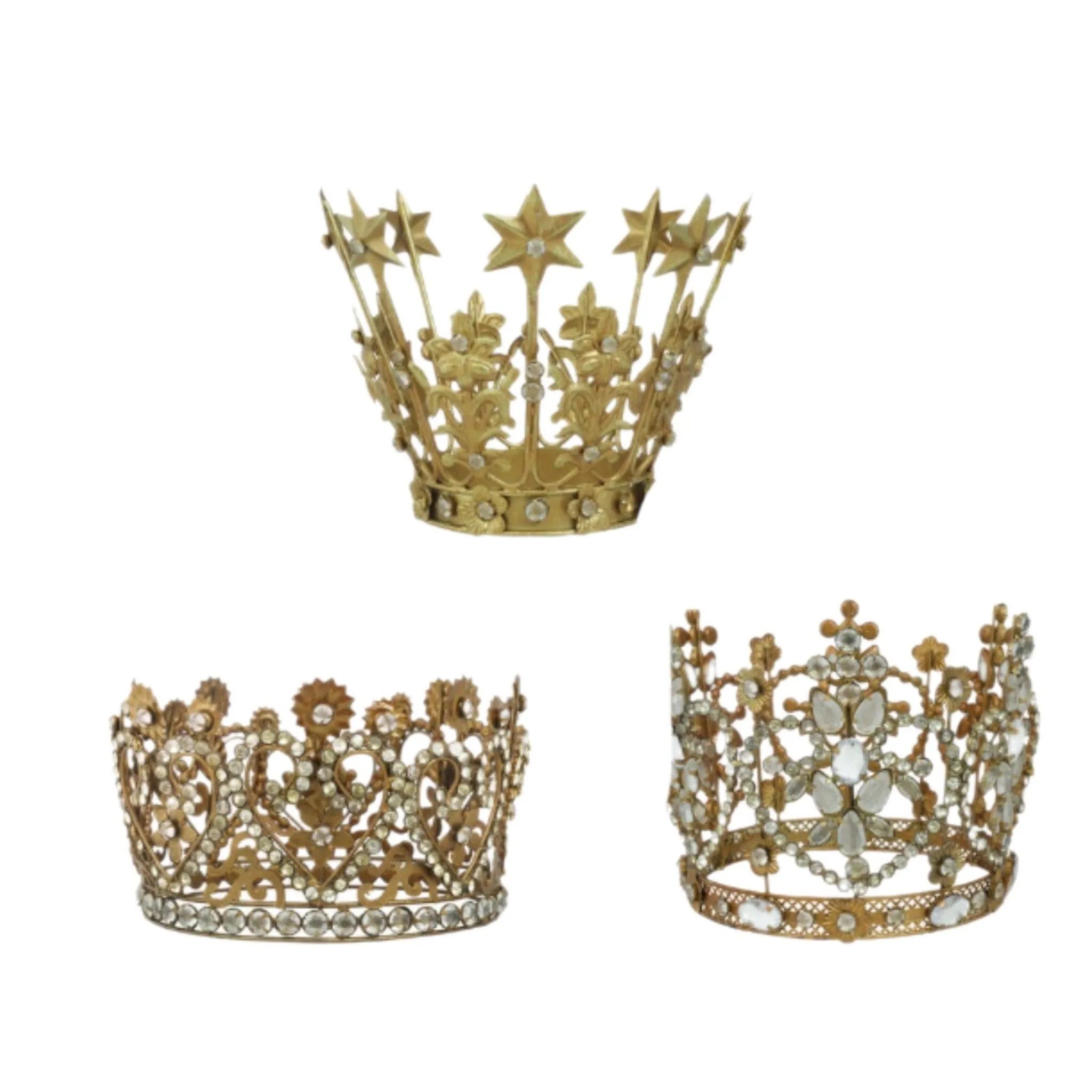Assorted Crown Figurine, INDIVIDUALLY SOLD