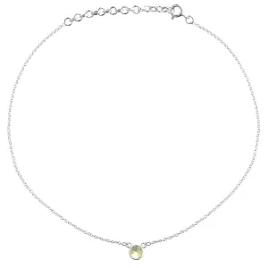 August Birthstone Necklace