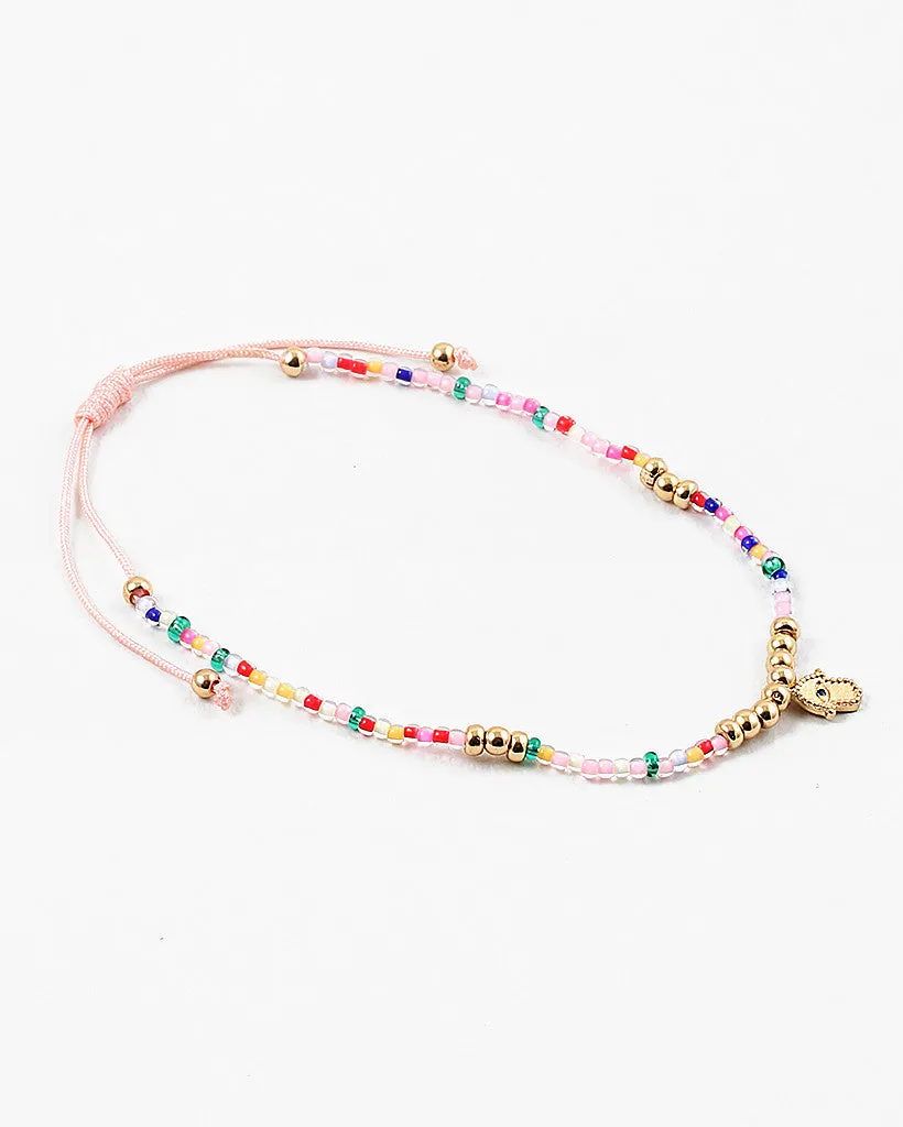 Beaded Hamsa Bracelet