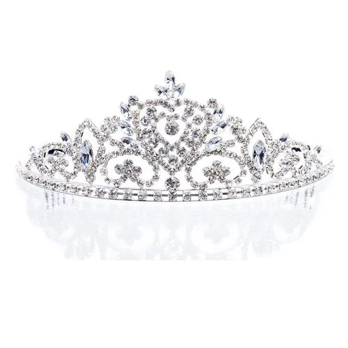 Bridal Wedding Jewelry Crystal Rhinestone Dazzle Vintage Hair Headband Tiara