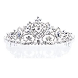 Bridal Wedding Jewelry Crystal Rhinestone Dazzle Vintage Hair Headband Tiara