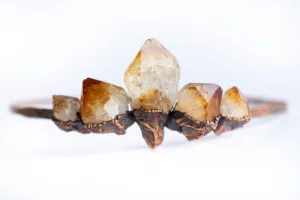 Citrine crown | Raw citrine crown | Citrine tiara