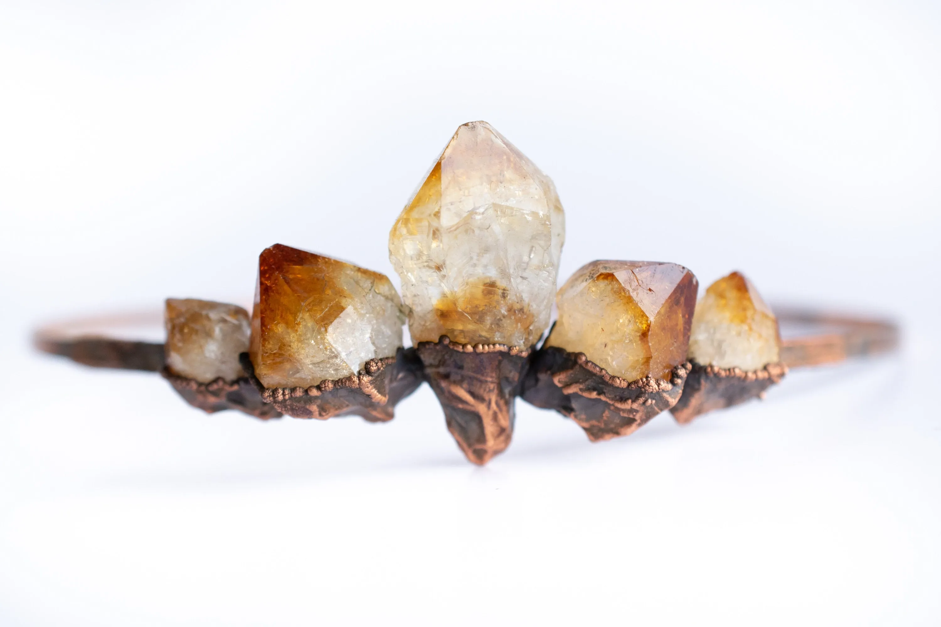 Citrine crown | Raw citrine crown | Citrine tiara
