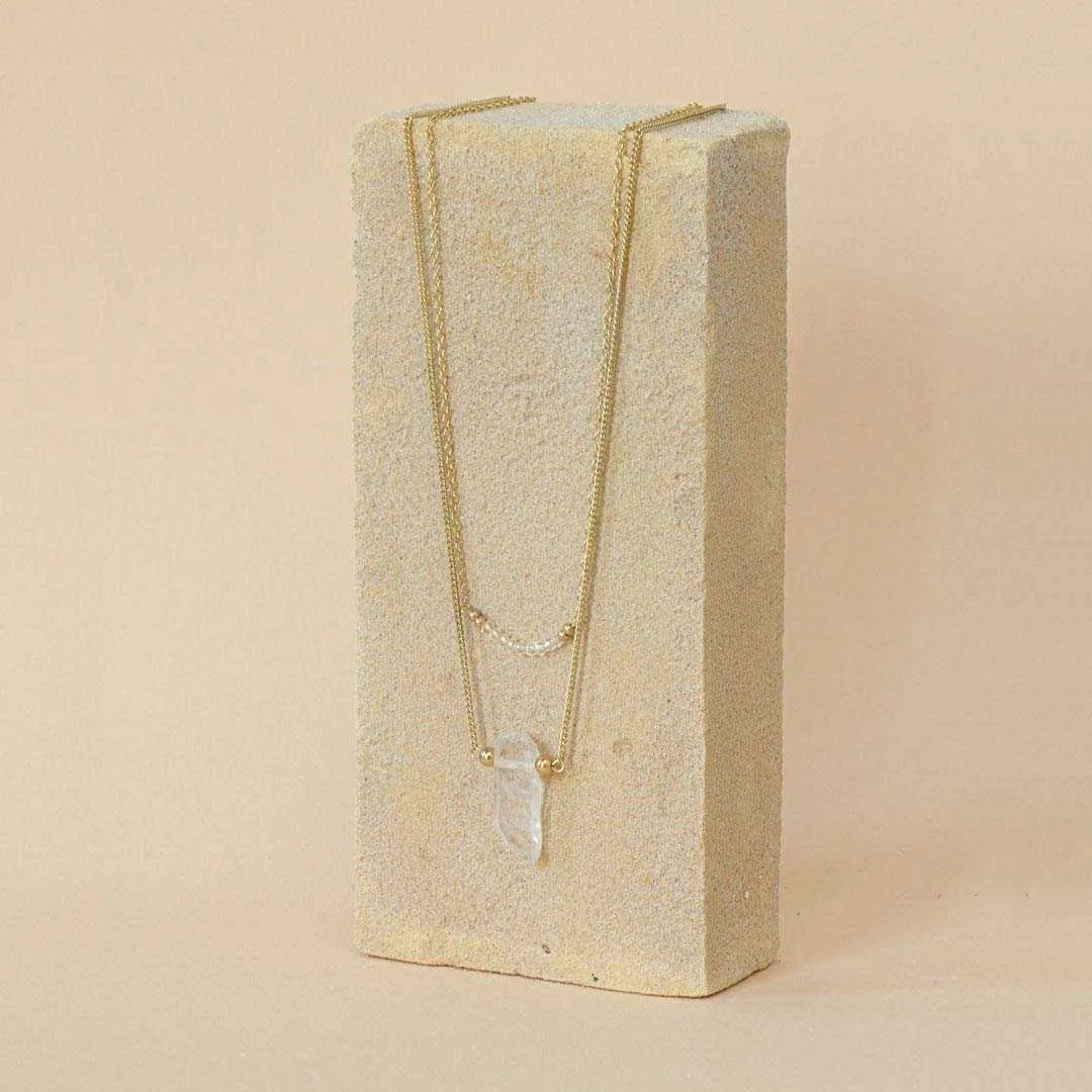 Clear Quartz Necklace