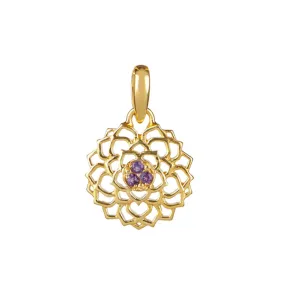 Crown Chakra Pendant - Gold