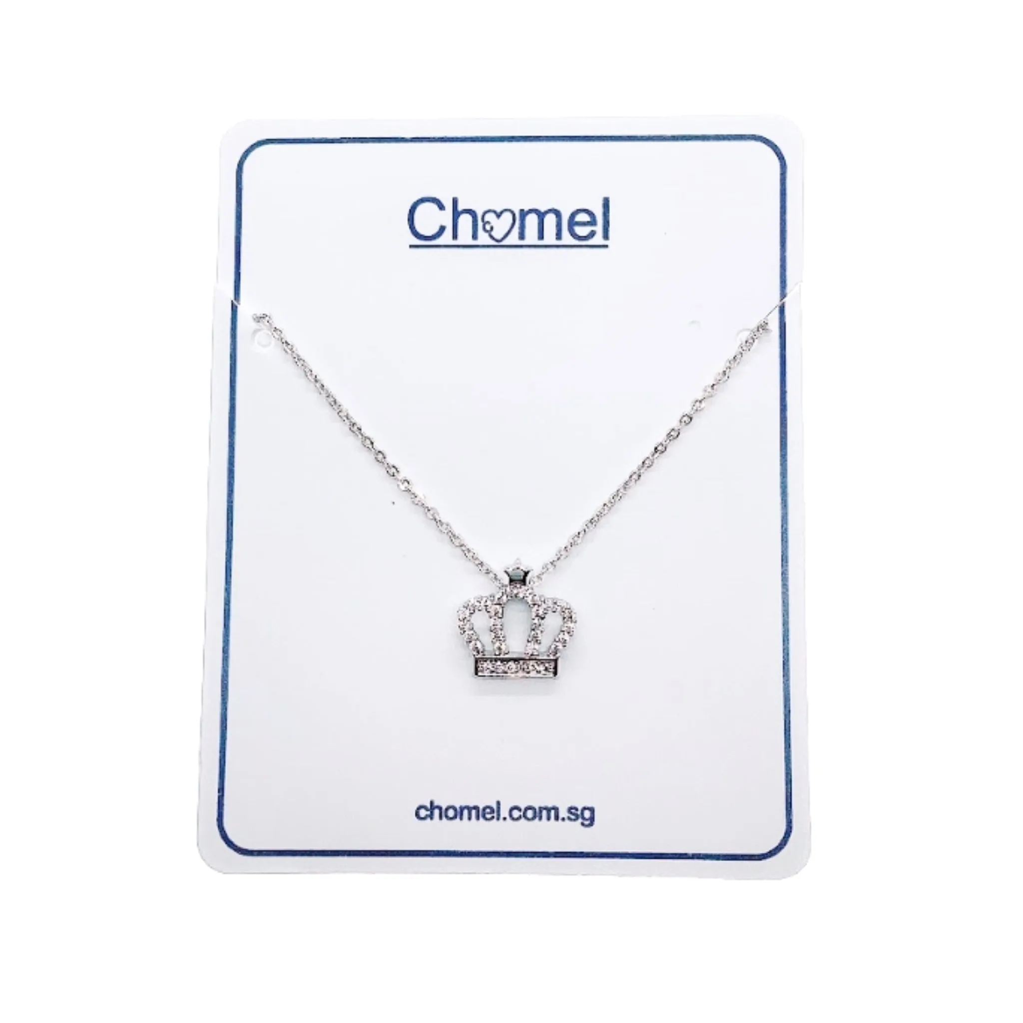 Crown Cubic Zirconia Necklace