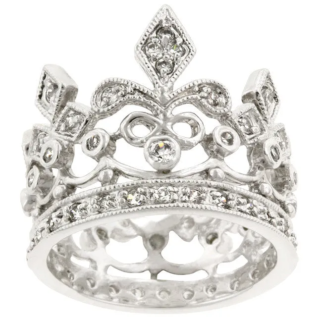 Crown Eternity Ring