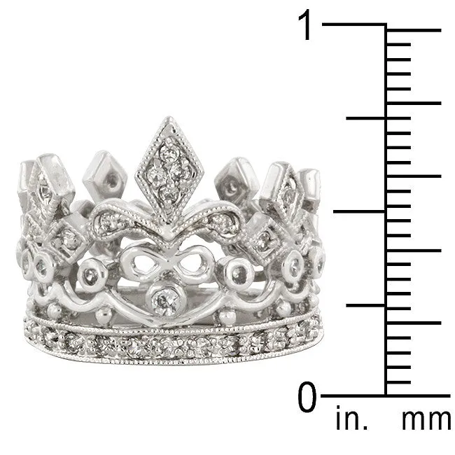 Crown Eternity Ring