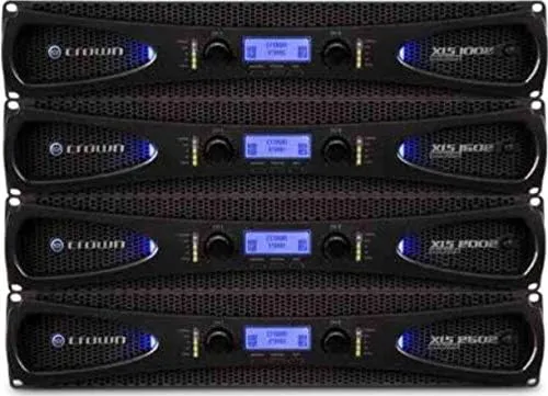 Crown XLS1502 2-Channel, 525-Watt at 4Ω Power Amplifier
