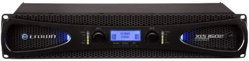 Crown XLS1502 2-Channel, 525-Watt at 4Ω Power Amplifier
