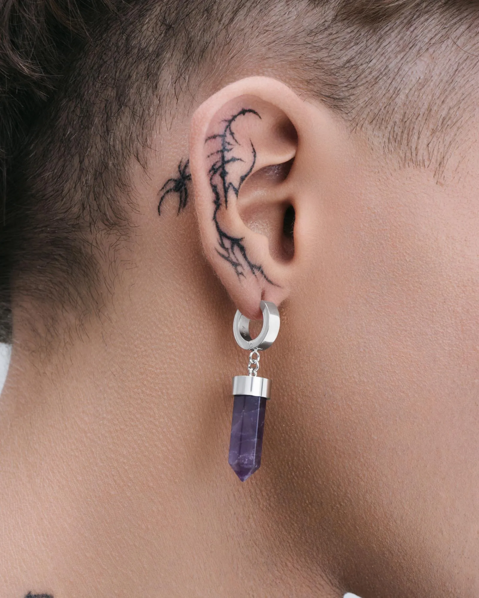Crystal Bullet Earrings