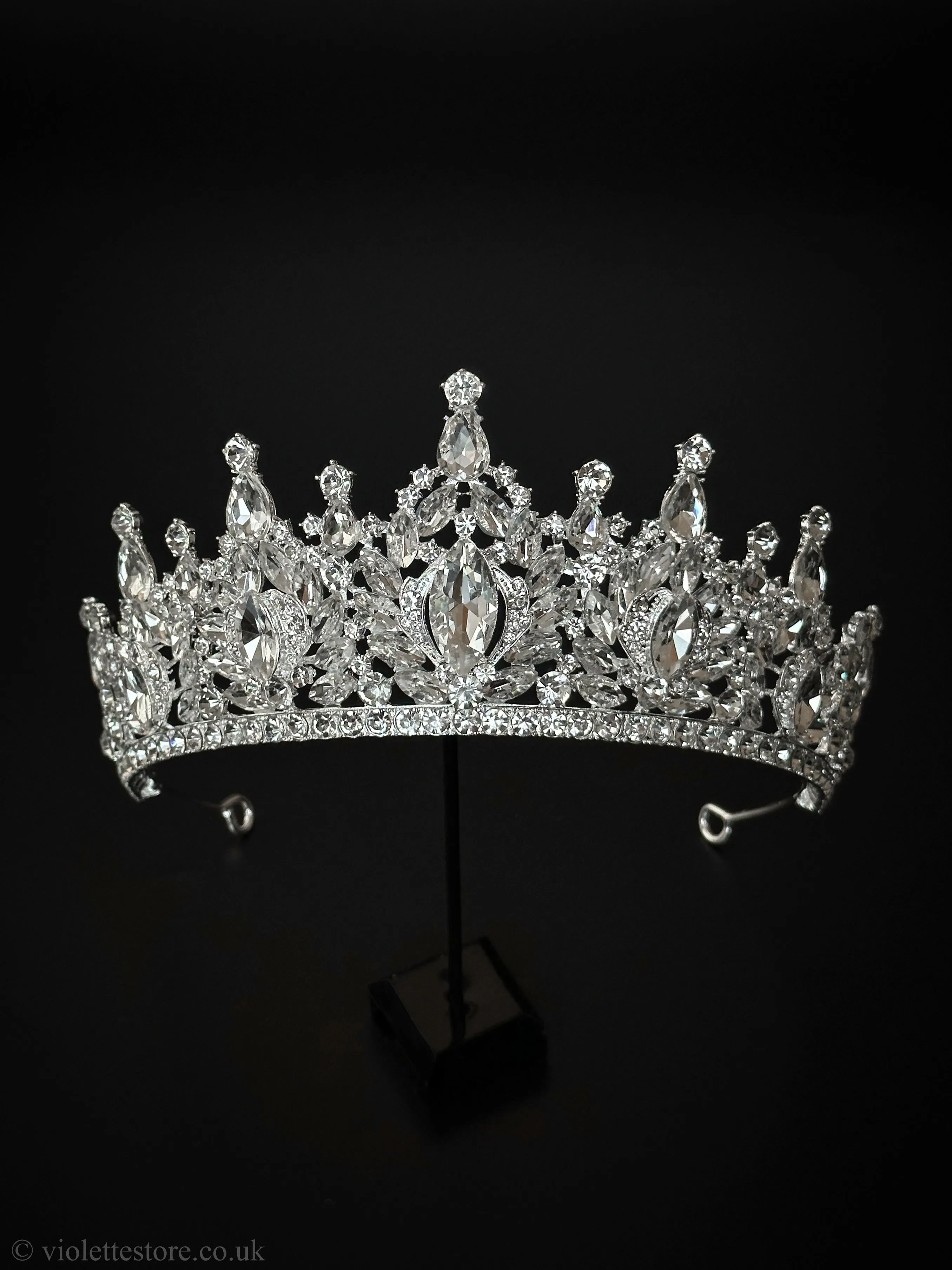 Crystal Silver Tiara
