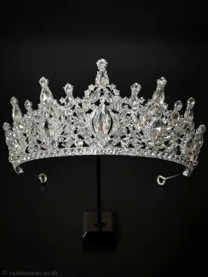 Crystal Silver Tiara