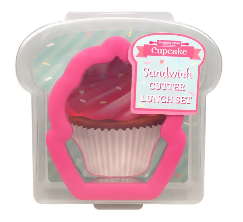 Cupcake Sandwich Cutter Lunch Set