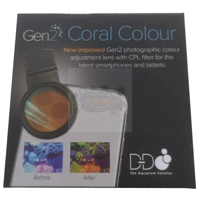 D-D Coral Colour Lens Gen2