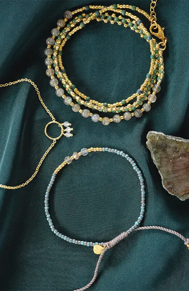 Decent armband labradorite