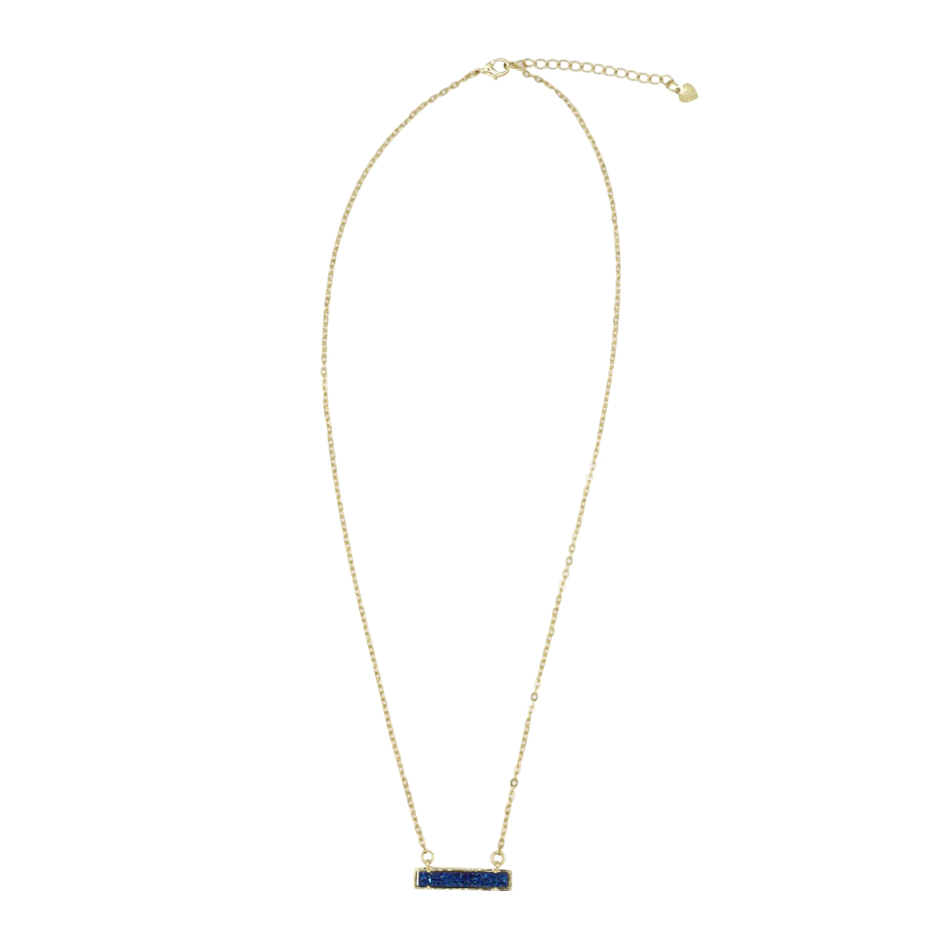 Druzy Bar Necklace