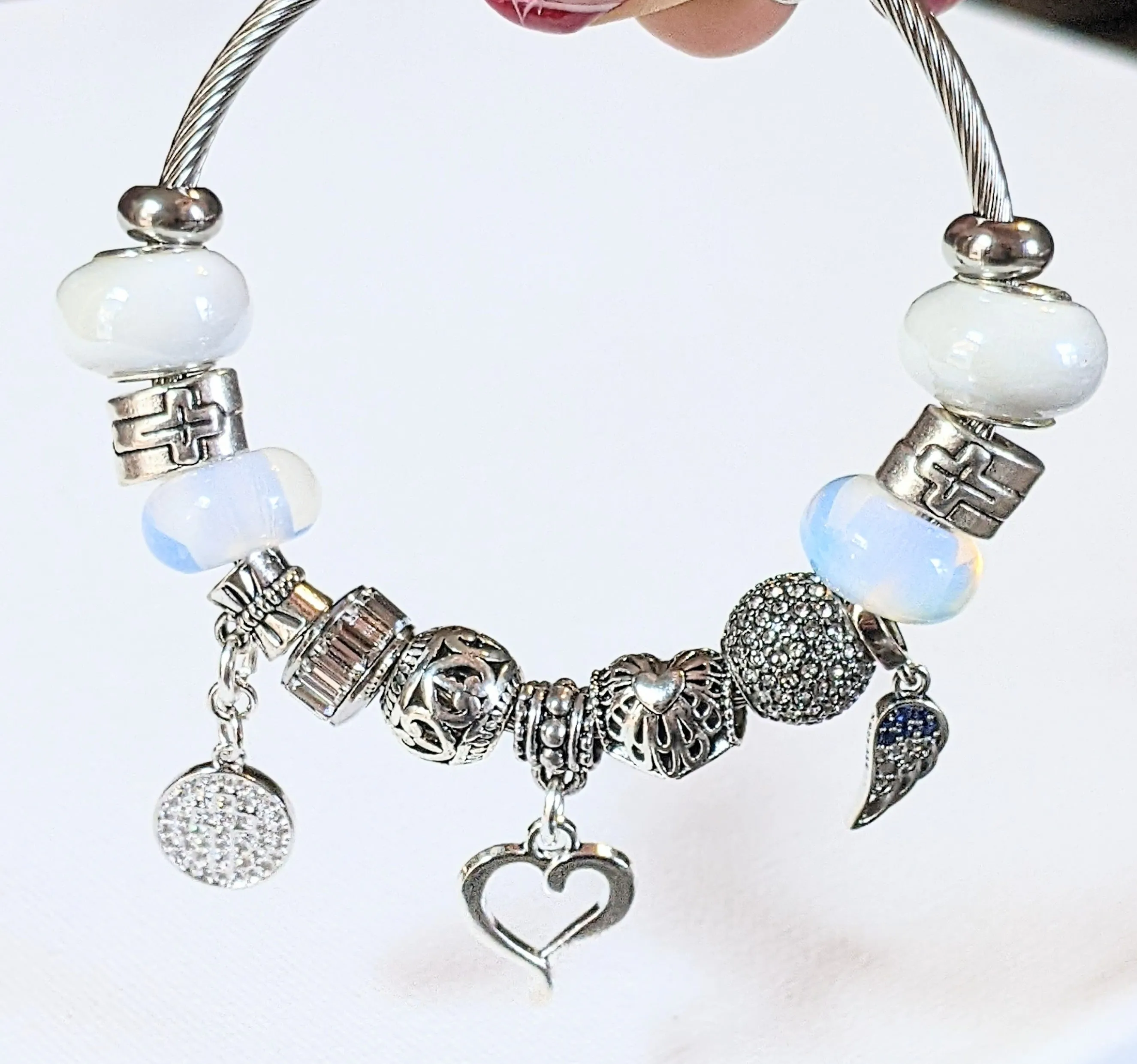 Easy Wrap Memorial Cuff Bracelet