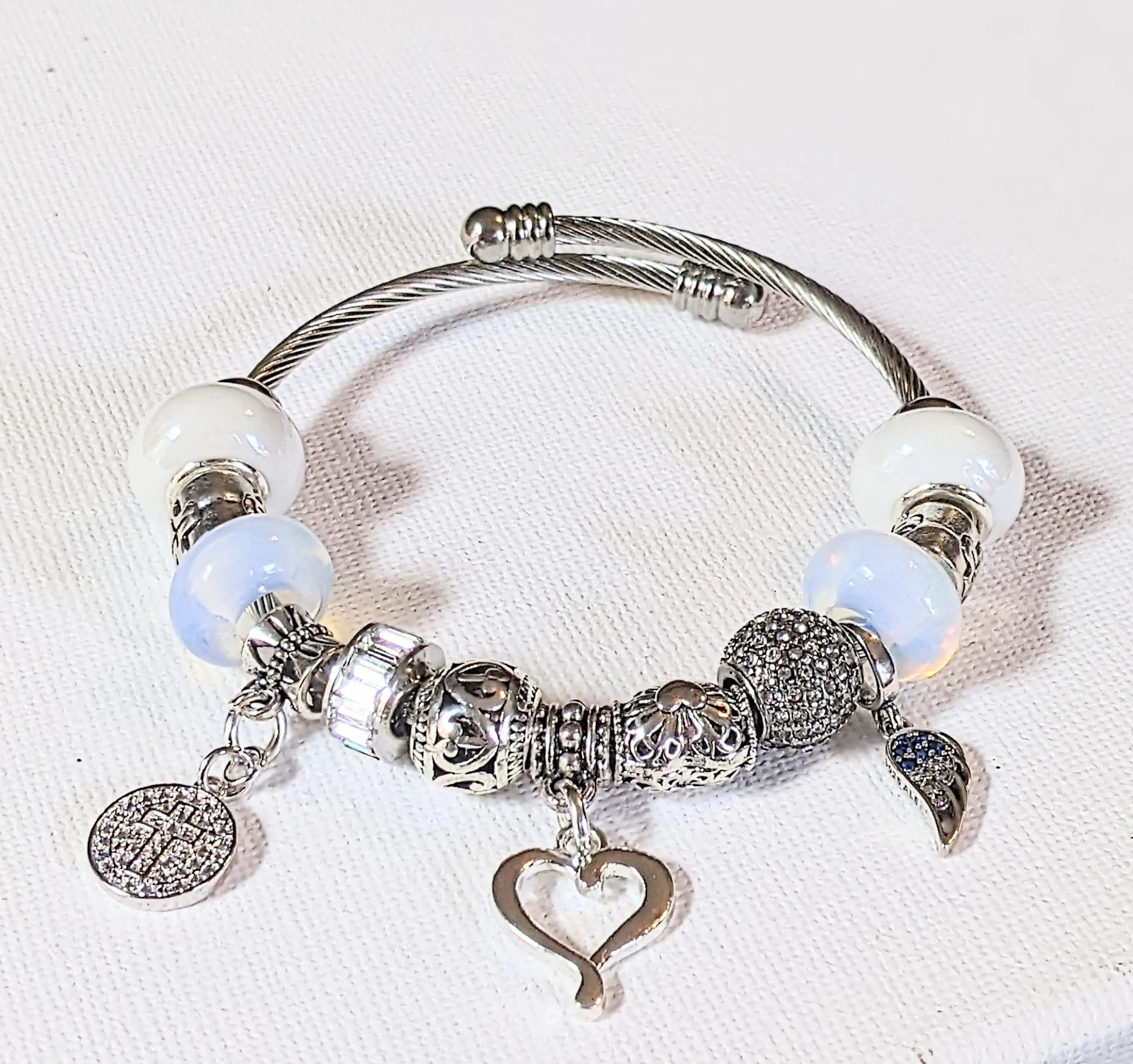 Easy Wrap Memorial Cuff Bracelet