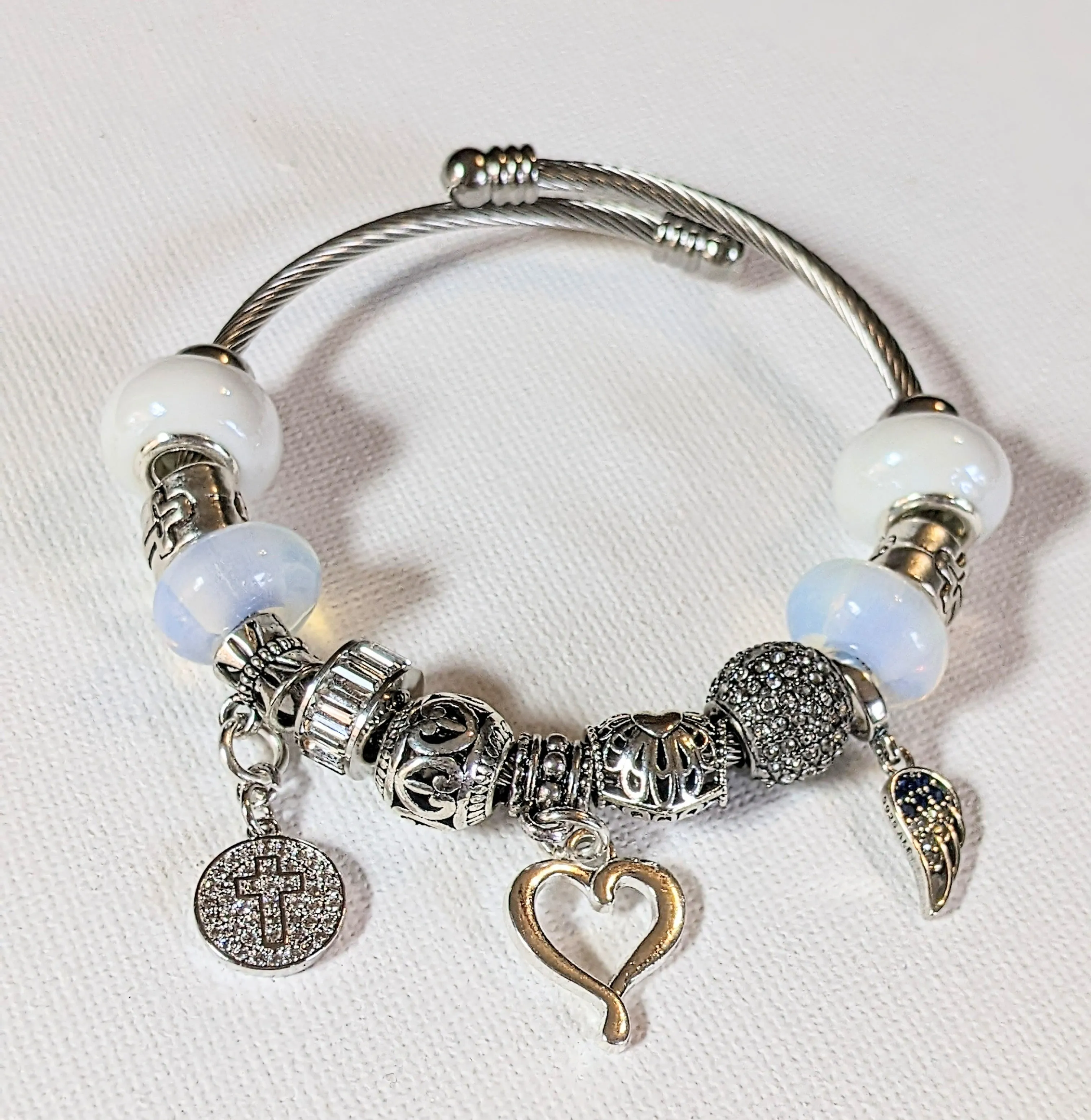 Easy Wrap Memorial Cuff Bracelet