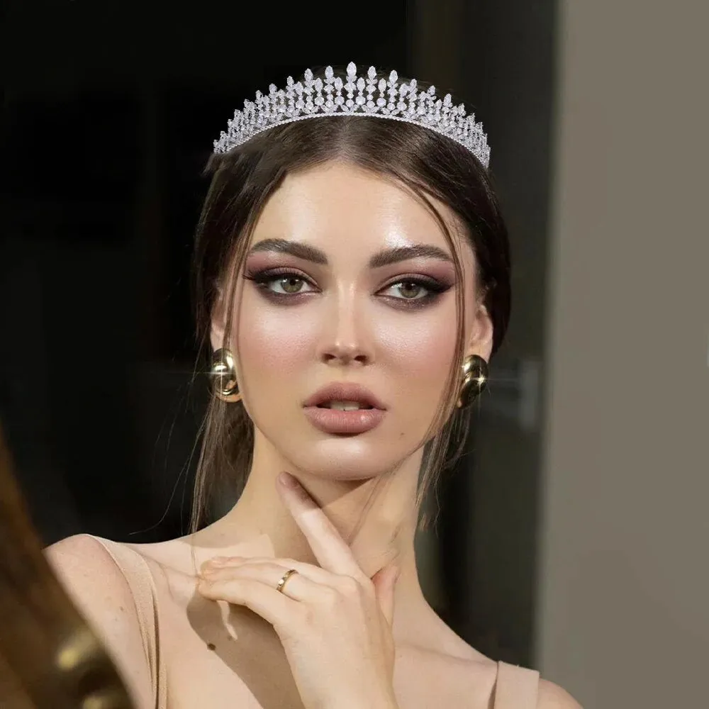 Elegant Bridal Crown Tiaras