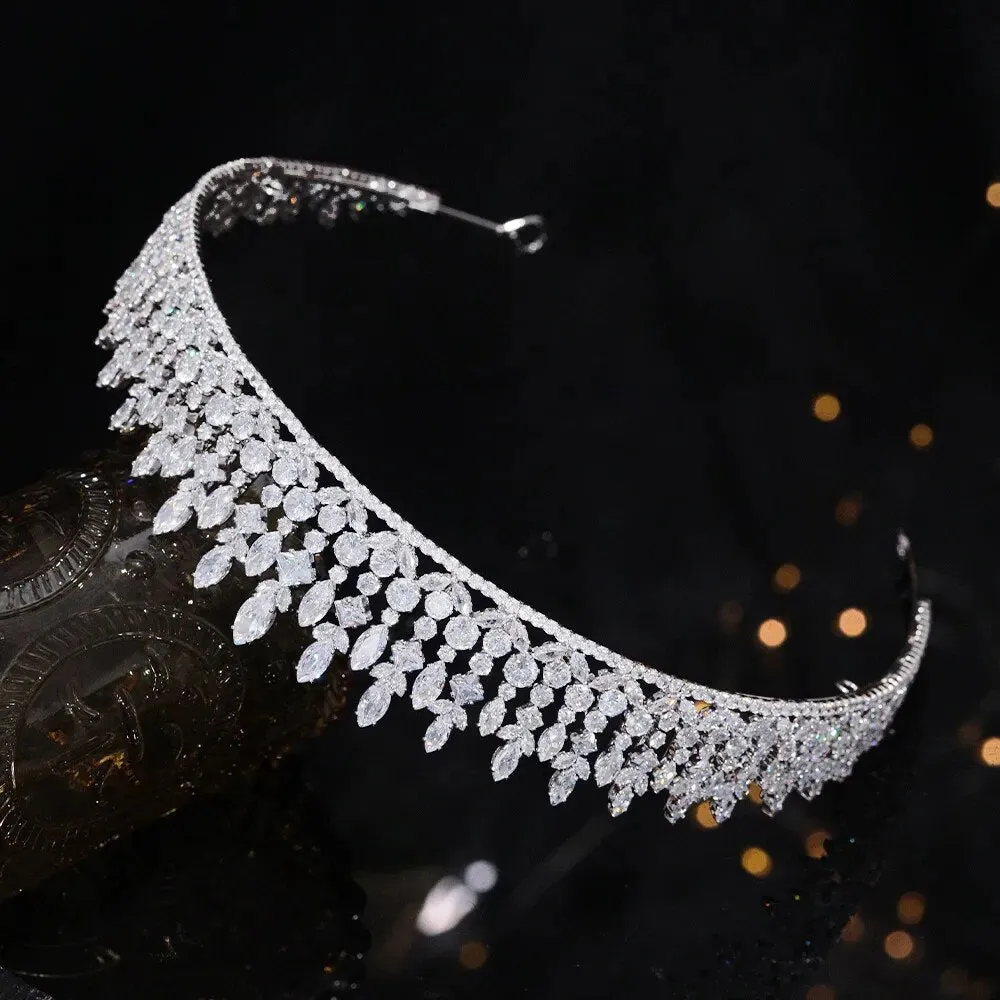 Elegant Bridal Crown Tiaras