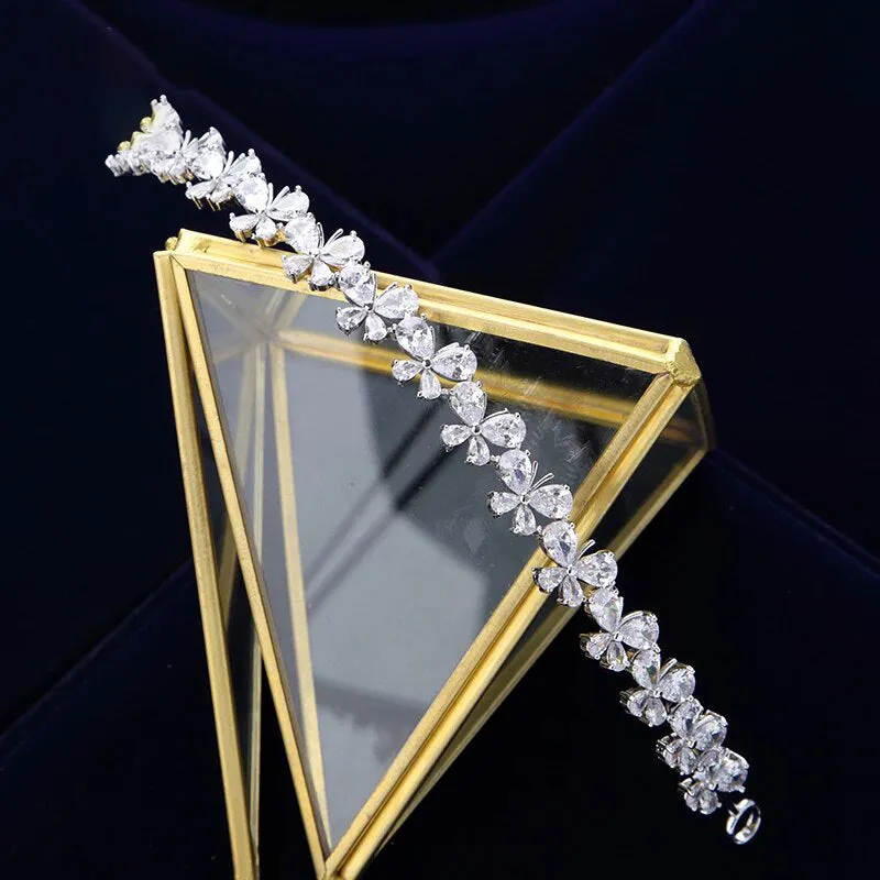 Elegant Leaves Wedding Tiaras Hairbands