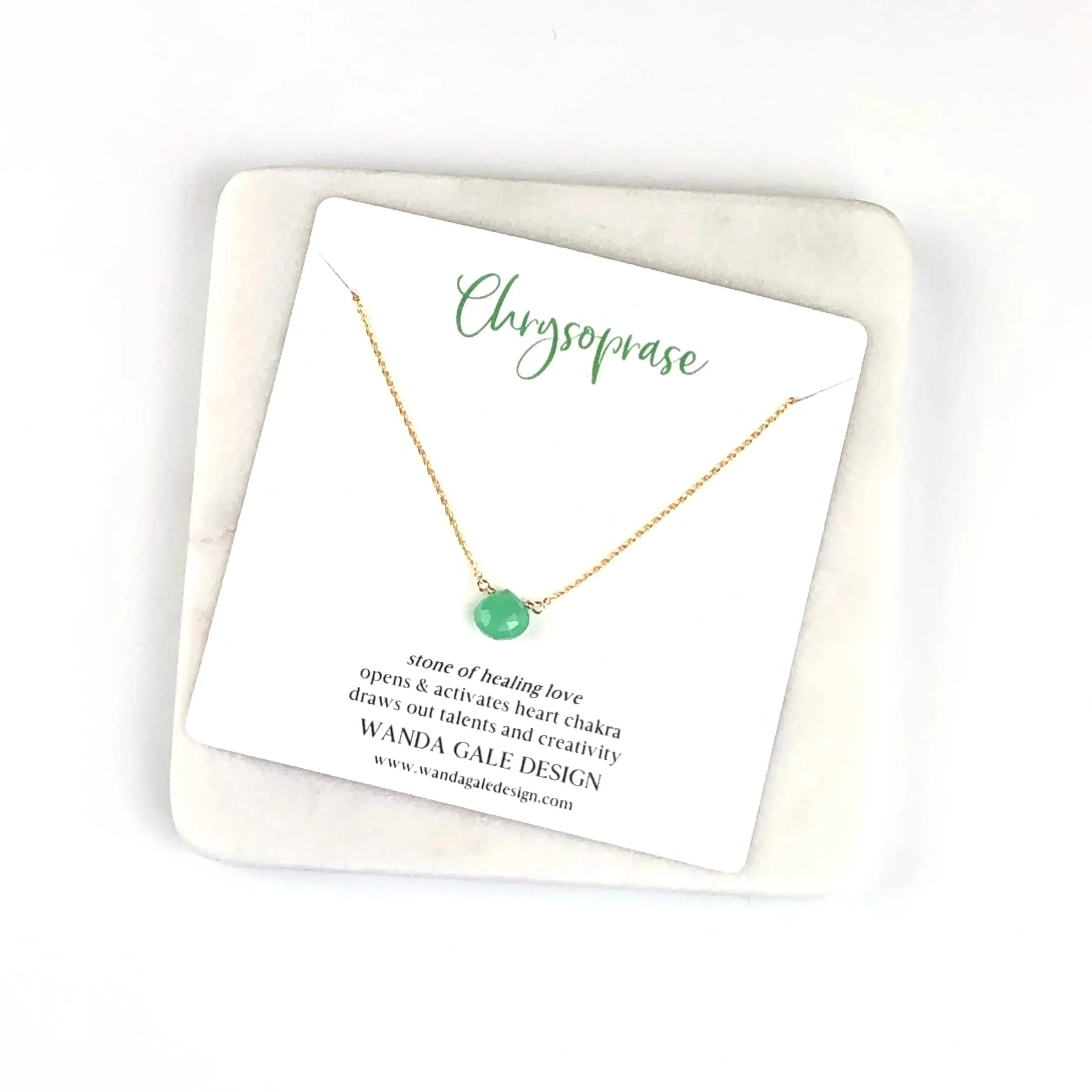Energy stone necklace - Rose Quartz