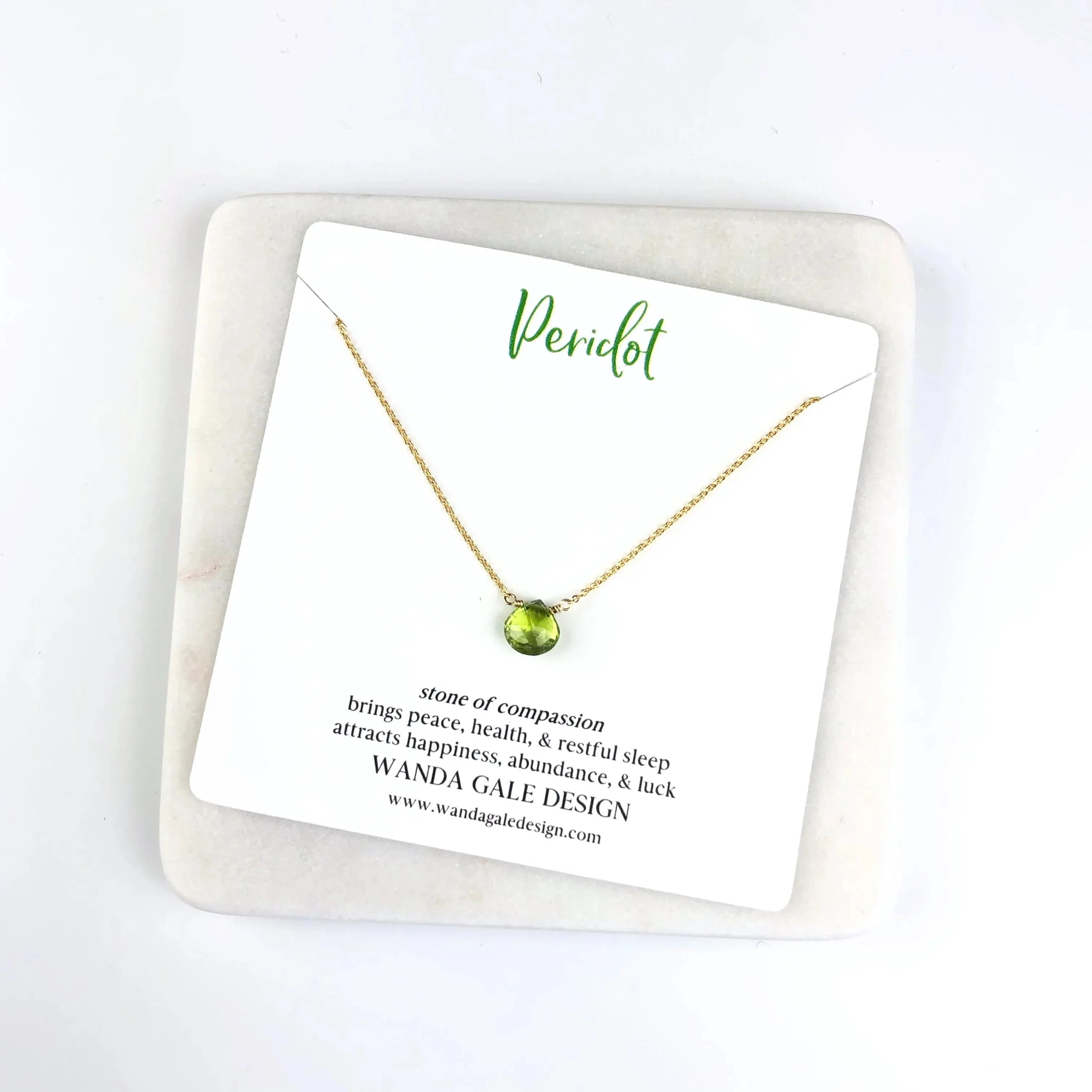 Energy stone necklace - Rose Quartz