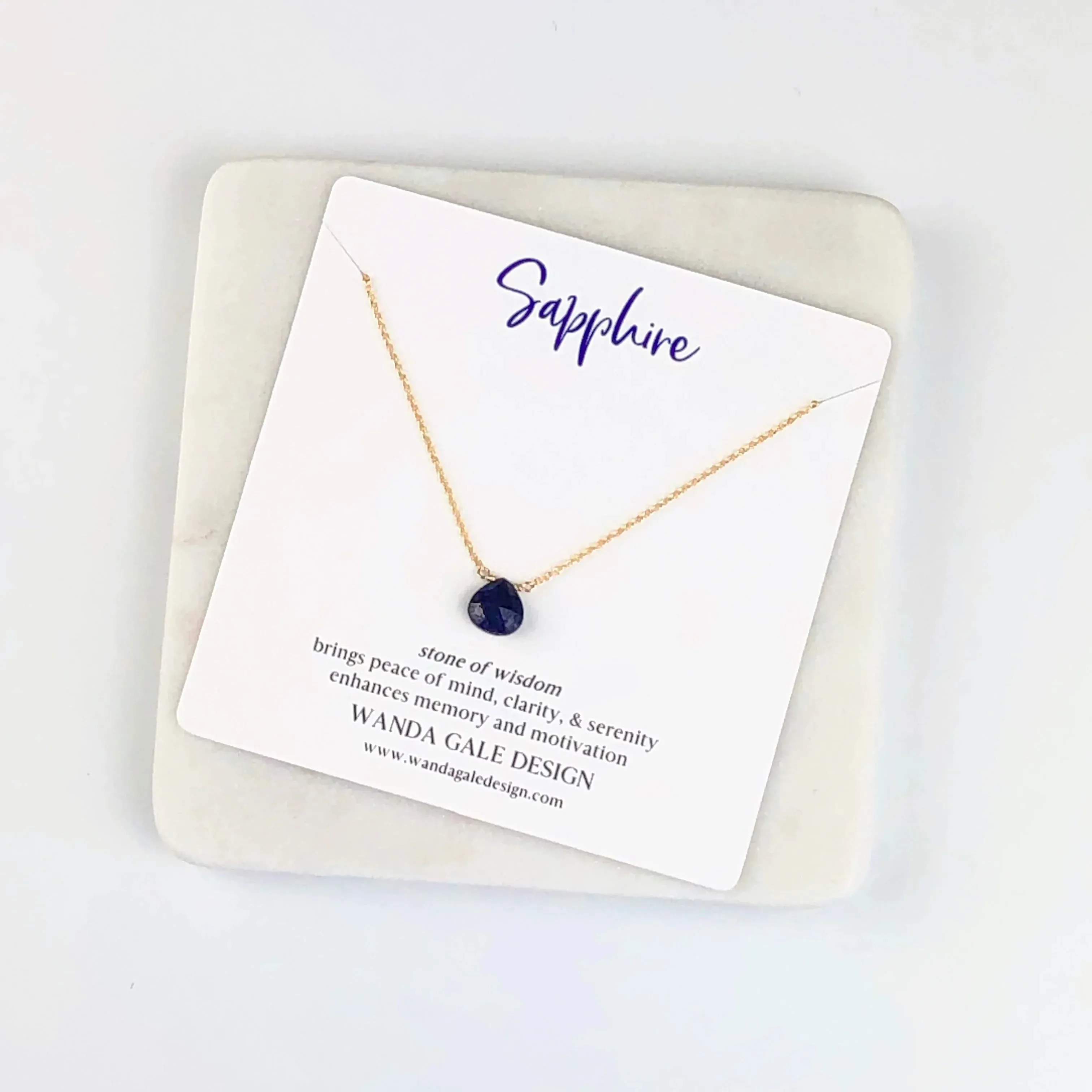 Energy stone necklace - Rose Quartz