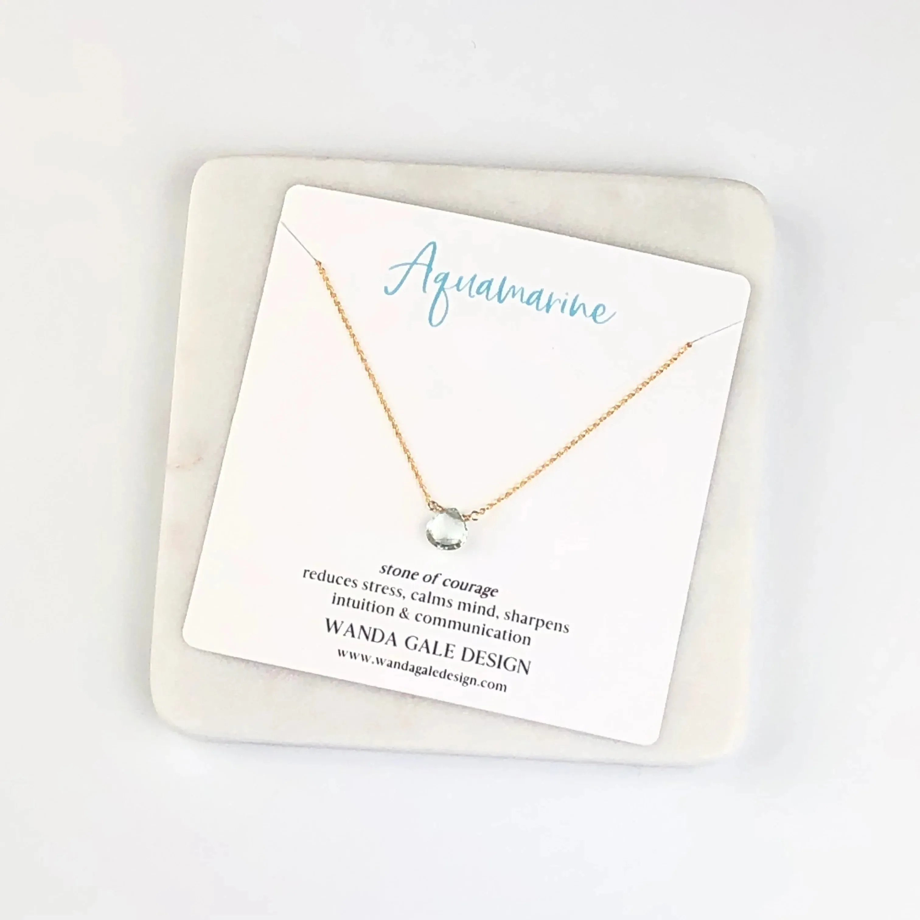 Energy stone necklace - Rose Quartz