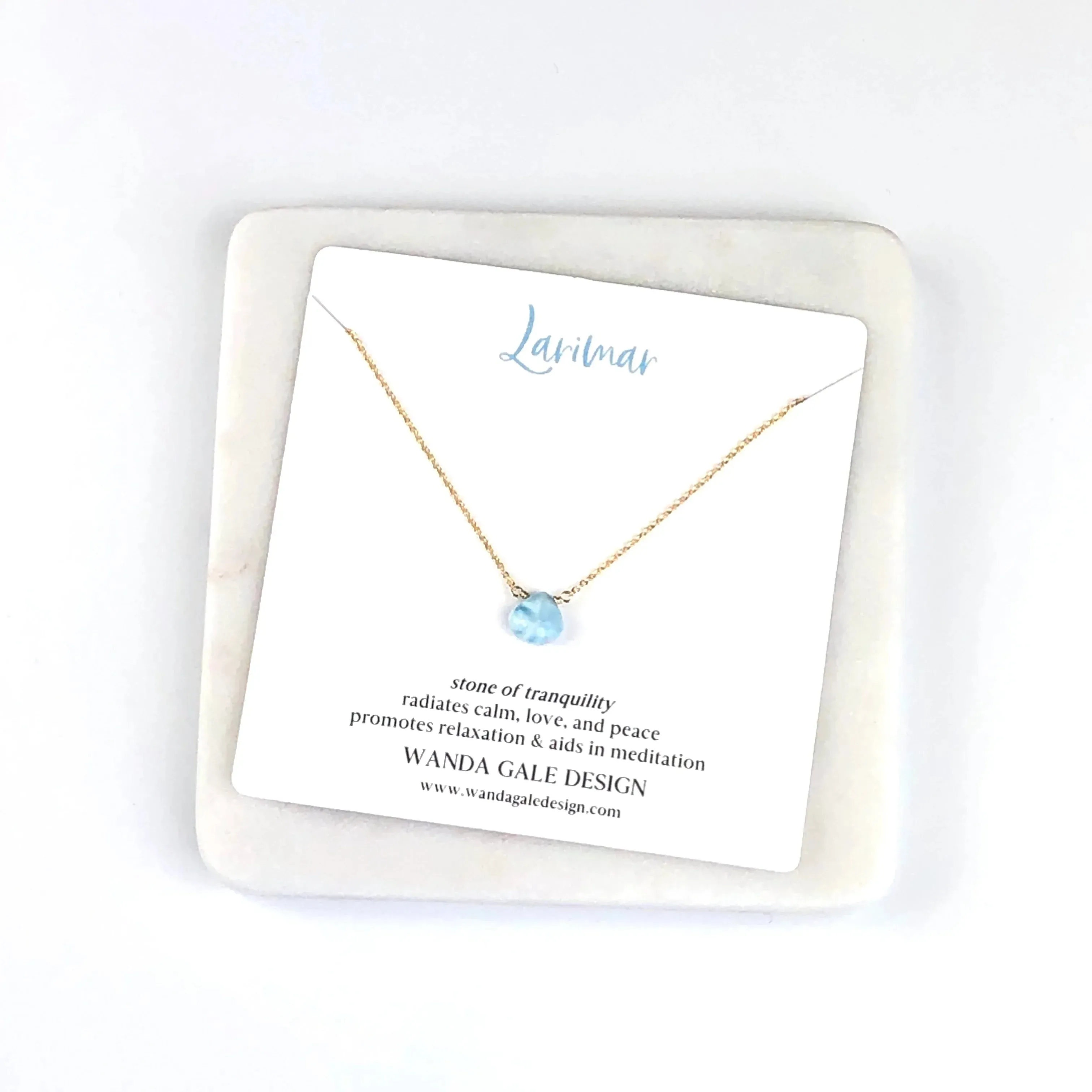 Energy stone necklace - Rose Quartz
