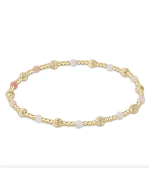 Enewton - Dignity Sincerity Pattern 4mm Bead Bracelet - Pink Opal