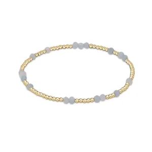 Enewton Hope Unwritten Gemstone Aquamarine Beaded Bracelet