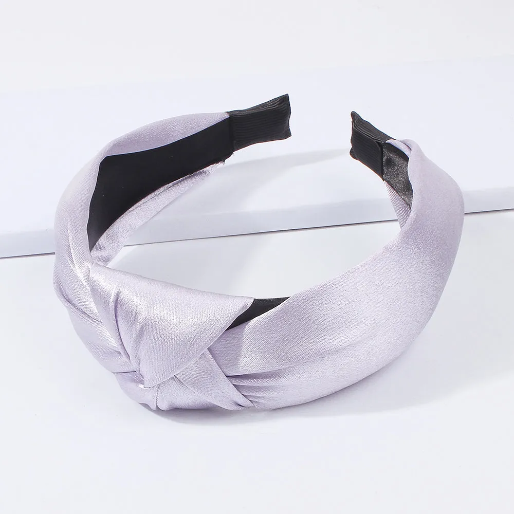 F3084 Satin Top Knot Headband