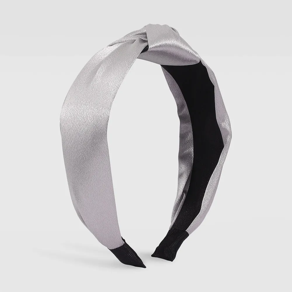 F3084 Satin Top Knot Headband