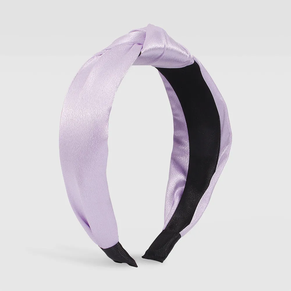 F3084 Satin Top Knot Headband