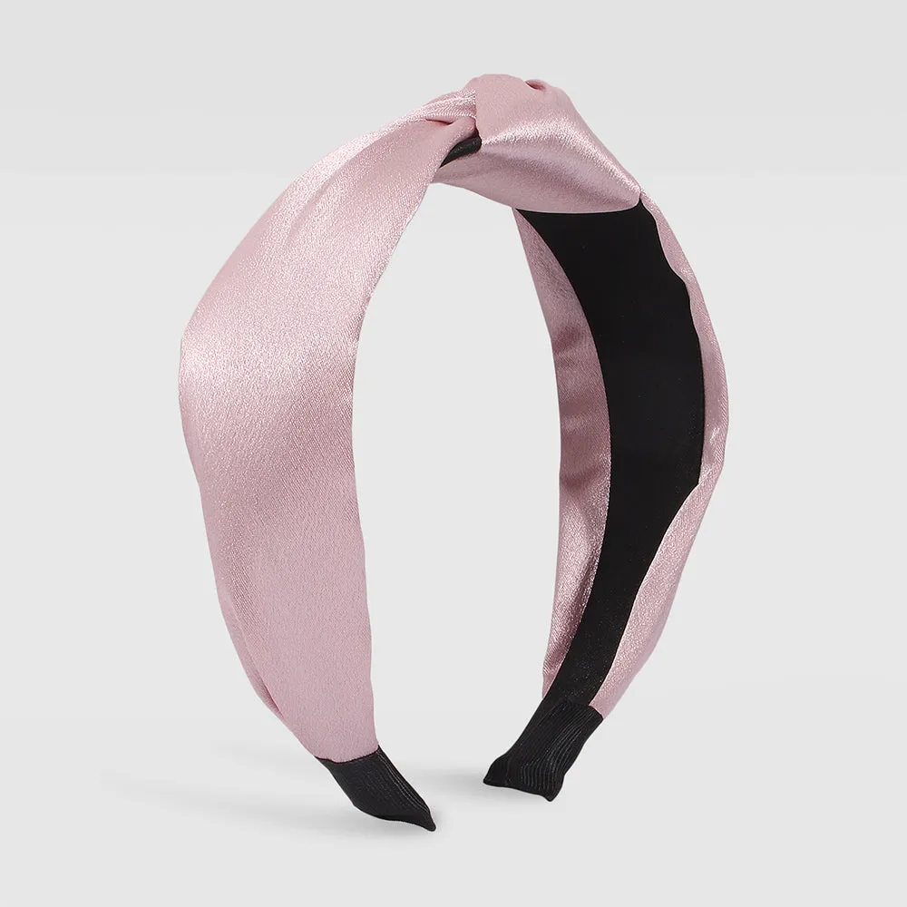 F3084 Satin Top Knot Headband
